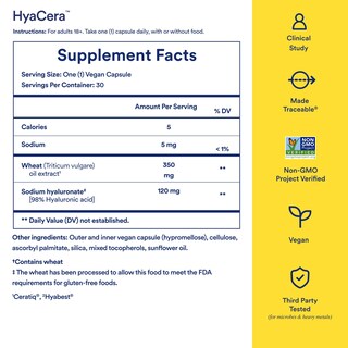 Foto 6 | Foto 6 | Supplement Ritual Hyacera Skin Wrinkle Support, Suministro De 30 Días - Venta Internacional.