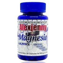 Magnesio Alexjenny Glicinato Citrato Gluconato 60 Cápsulas