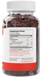Foto 2 | Foto 2 | Gomitas Supplement Zahler Chapter One Con Sabor A Hierro, 60 Unidades - Venta Internacional.