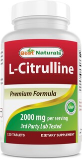 Foto 1 | Foto 1 | Suplemento Best Naturals L-citrulina 2000 Mg 120 Comprimidos - Venta Internacional.