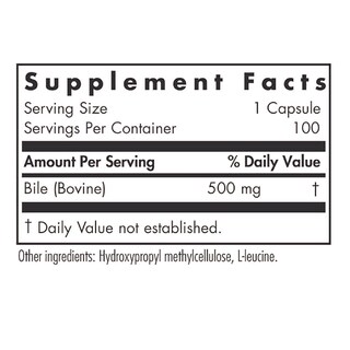 Foto 5 | Foto 5 | Suplemento Allergy Research Group, Bilis De Buey, 500 Mg, 100 Cápsulas - Venta Internacional.
