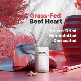 Foto 3 | Foto 3 | Suplemento Codeage Grass Fed Beef Heart 180 Cápsulas - Venta Internacional.