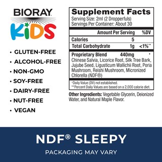 Foto 2 | Foto 2 | Suplemento Bioray Kids Ndf Sabor A Arce, 60 Ml, Suministro Para 1-2 Meses - Venta Internacional.