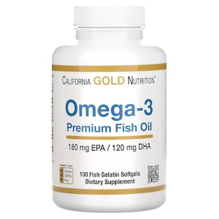 Foto 1 | Foto 1 | Suplemento De Aceite De Pescado Omega-3 De California Gold Nutrition, 100 Cápsulas Blandas - Venta Internacional.