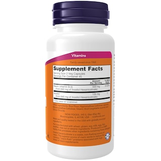 Foto 2 | Foto 2 | Supplement Now Foods Niacina (vitamina B-3) 250 Mg 90 Cápsulas Vegetarianas - Venta Internacional.