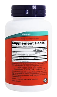 Foto 2 | Foto 2 | Suplemento Now Foods Coral Calcium 1000 Mg 100 Cápsulas - Venta Internacional.