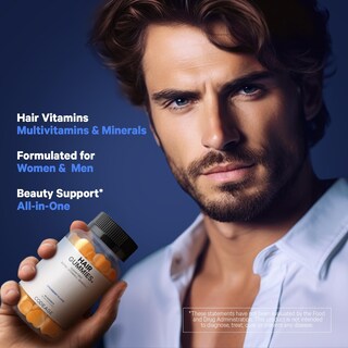 Foto 7 | Foto 7 | Gomitas Para El Cabello Codeage Biotin 5000 Mcg Con Vitaminas A, C, D3 Y Zinc - Venta Internacional.