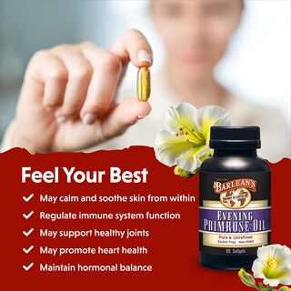 Foto 4 | Foto 4 | Suplemento de Aceite Onagra Barlean's, 60 Cápsulas Blandas - Venta Internacional