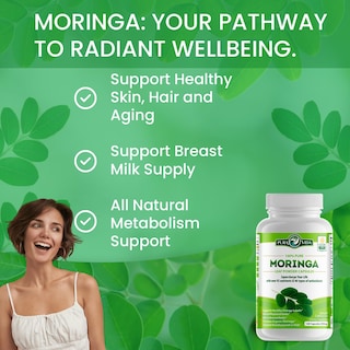 Foto 6 | Foto 6 | Cápsulas De Moringa Pura Vida Moringa De Origen Único, 120 Unidades, 500 Mg - Venta Internacional.