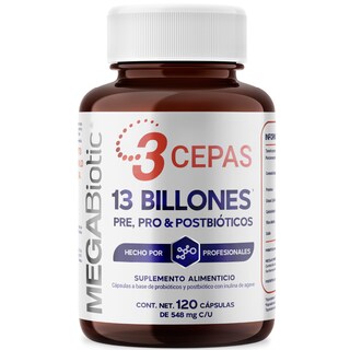 Foto 1 | Foto 1 | Pre Pro Y Postbióticos Megabiotic 120 Caps Probióticos