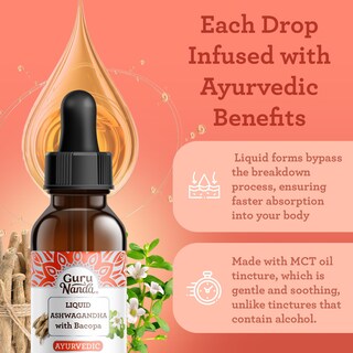 Foto 4 | Foto 4 | Suplemento Gurunanda Liquid Ashwagandha Con Bacopa 30 Ml - Venta Internacional.