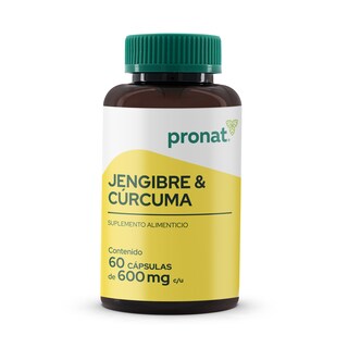 Foto 1 | Foto 1 | Suplemento Alimenticio Pronat Jengibre & Curcuma 60 Cápsulas