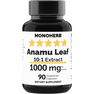 Foto 1 | Foto 1 | Suplemento Monoherb: Extracto Puro De Hoja De Anamú, 1000 Mg, 90 Cápsulas - Venta Internacional.