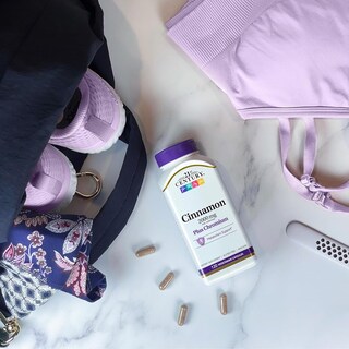 Foto 4 | Foto 4 | Suplemento 21st Century Cinnamon 2000 Mg Con Cromo 120 Cápsulas - Venta Internacional.