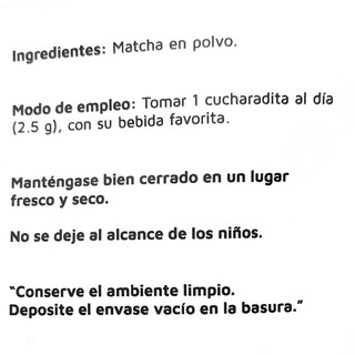 Foto 3 | Foto 3 | Matcha En Polvo 50 Grs Vidanat