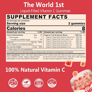Foto 2 | Foto 2 | Gomitas Integrales Con Vitamina C Nextdia (paquete De 2) Para Adultos Y Niños - Venta Internacional.
