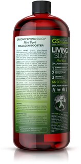 Foto 2 | Foto 2 | Suplemento De Colágeno De Origen Vegetal Orgono Living Silica, 1 Litro - Venta Internacional.