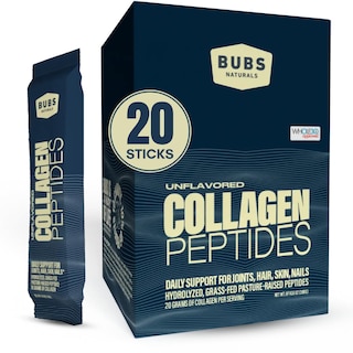 Foto 1 | Foto 1 | Péptidos De Colágeno En Polvo Bubs Naturals Sin Sabor, 20 Unidades - Venta Internacional.