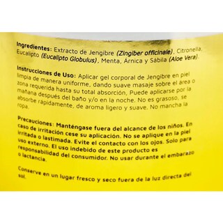Foto 2 | Foto 2 | Gel Corporal Jengibre 475 G Vidanat