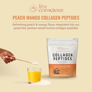 Foto 3 | Foto 3 | Péptidos De Colágeno En Polvo Live Conscious Peach Mango, Paquete De 2 - Venta Internacional.