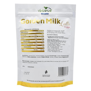 Foto 4 | Foto 4 | Golden Milk (leche Dorada) Latte 300 Grs Vidanat