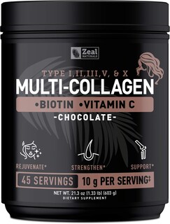 Foto 1 | Foto 1 | Péptidos De Colágeno, Proteína En Polvo, Zeal Naturals Chocolate - Venta Internacional.