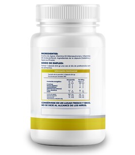 Foto 2 | Foto 2 | Suplemento Naima Lab K2d3 360 Cápsulas Vitamina D3 K2