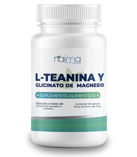 Foto 1 | Foto 1 | L- Teanina Con Magnesio (glicinato De Magnesio) - 500mg Por Cápsula - 100 Cápsulas- L-theanine & Glycinate