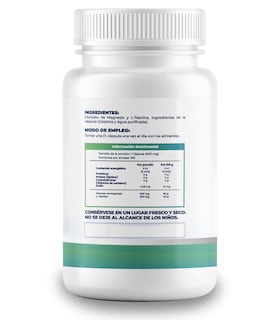Foto 2 | Foto 2 | L- Teanina Con Magnesio (glicinato De Magnesio) - 500mg Por Cápsula - 100 Cápsulas- L-theanine & Glycinate