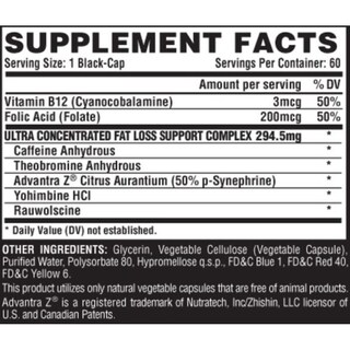 Foto 2 | Foto 2 | Suplemento Nutrex Lipo 6 Black Hers Ultra Concentrate 60 Cápsulas