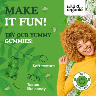 Foto 5 | Foto 5 | Suplemento De Gomitas De Raíz De Valeriana Silvestres Y Orgánicas 1800 Mg 60 G - Venta Internacional.