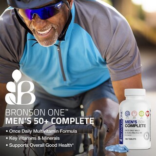 Foto 3 | Foto 3 | Suplemento Multivitamínico Bronson One Daily para Hombres de Más de 50 Años 360 Tabletas - Venta Internacional