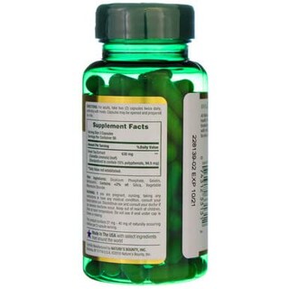 Foto 7 | Foto 7 | Suplemento de Extracto de Té Verde Nature's Bounty 315 mg x 100 Cápsulas - Venta Internacional