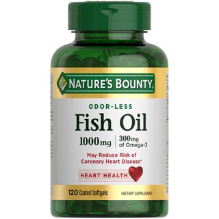 Foto 1 | Foto 1 | Suplemento de Aceite de Pescado Nature's Bounty 300 mg de Omega 3 120 g - Venta Internacional