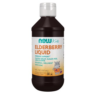 Foto 1 | Foto 1 | Suplemento Now Foods Liquid Saúco con Zinc 240 ml para Niños - Venta Internacional