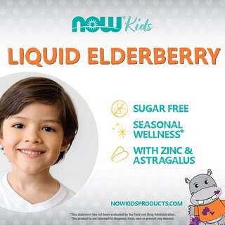 Foto 4 | Foto 4 | Suplemento Now Foods Liquid Saúco con Zinc 240 ml para Niños - Venta Internacional