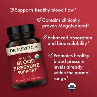 Foto 5 | Foto 5 | Suplemento Dr. Mercola Organic Blood Pressure Support 30 Cápsulas - Venta Internacional