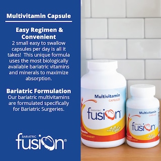 Foto 4 | Foto 4 | Suplemento Multivitamínico Bariátrico Bariatric Fusion 60 Cápsulas - Venta Internacional