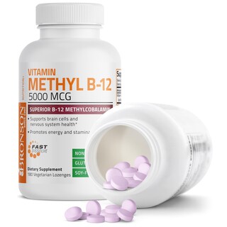 Foto 4 | Foto 4 | Suplemento Bronson Methyl B12 5000 Mcg Vitamina B12 180 Tabletas - Venta Internacional