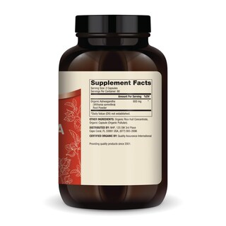 Foto 2 | Foto 2 | Suplemento Dr. Mercola Organic Ashwagandha 180 Cápsulas - Venta Internacional