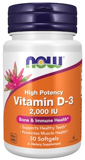 Foto 1 | Foto 1 | Suplemento De Vitamina D-3 De Now Foods, 2000 Ui, 30 Cápsulas Blandas - Venta Internacional.