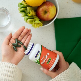 Foto 6 | Foto 6 | Espirulina Natural Supplements Now Foods, 500 Mg, 120 Cápsulas Vegetarianas - Venta Internacional.
