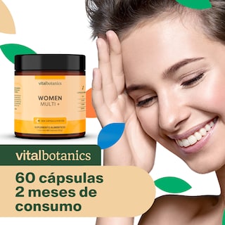Foto 6 | Foto 6 | Multivitamínico Vitalbotanics con Colágeno Mujer 60 Capsulas
