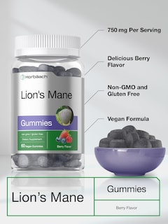 Foto 4 | Foto 4 | Suplemento Horbäach Lion's Mane 60 Gomitas Veganas 750 Mg - Venta Internacional.