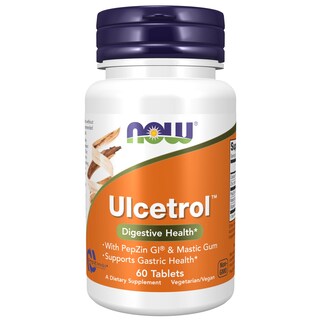Foto 1 | Foto 1 | Suplemento Para La Salud Digestiva Ulcetrol™ De Now Foods, 60 Comprimidos - Venta Internacional.