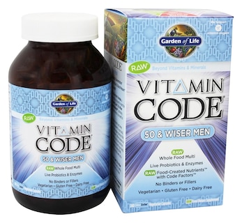 Foto 2 | Foto 2 | Suplemento Garden Of Life Vitamin Code 50 & Wiser Para Hombre, 240 Unidades - Venta Internacional.