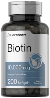 Foto 1 | Foto 1 | Suplemento Horbaach Biotina De 10000 Mcg De Vitamina B7, 200 Cápsulas Blandas - Venta Internacional.