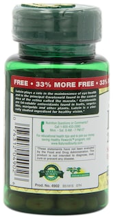 Foto 3 | Foto 3 | Suplemento Nature's Bounty Lutein 20 Mg 40 Cápsulas Blandas (paquete De 2) - Venta Internacional.