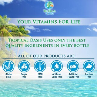 Foto 7 | Foto 7 | Suplemento Tropical Oasis Biotina + Colágeno 165,000 Mcg - Venta Internacional.