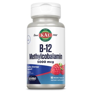 Foto 1 | Foto 1 | Suplemento Kal De Vitamina B12, Metilcobalamina, 5000 Mcg, 90 Tabletas - Venta Internacional.